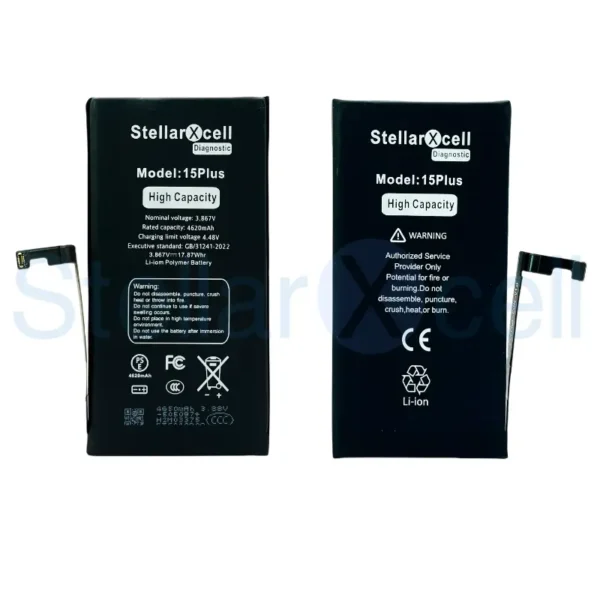 Second image of StellarXcell Diagnostic Battery no pop up message for IPhone 15 Plus