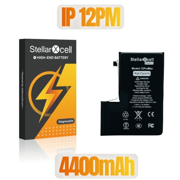 StellarXcell Diagnostic Pro Battery For iPhone12Promax