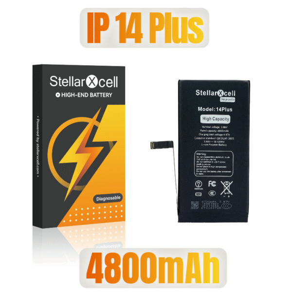 StellarXcell Diagnostic Pro Battery For iPhone14 Plus