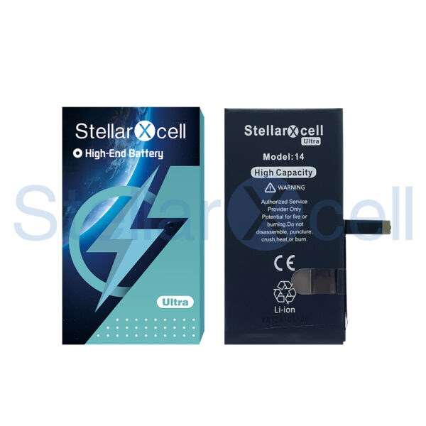 Second image of StellarXcell Ultra battery for IPhone 14