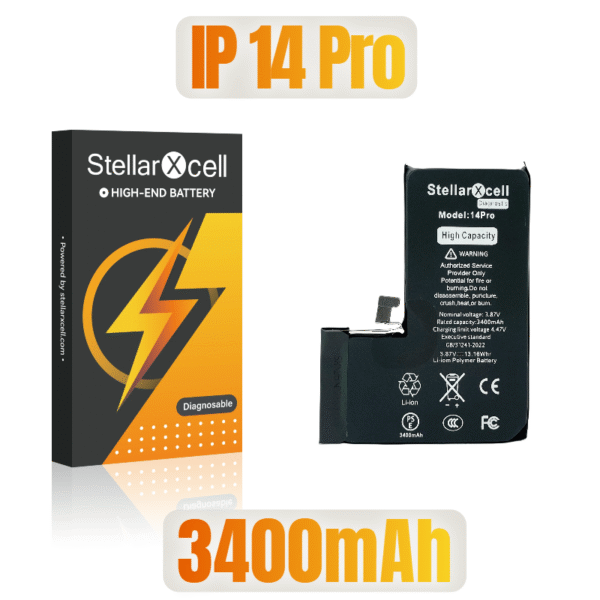 StellarXcell Diagnostic Pro Battery For iPhone14 Pro