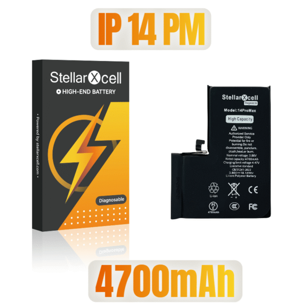 StellarXcell Diagnostic Pro Battery For iPhone14Promax