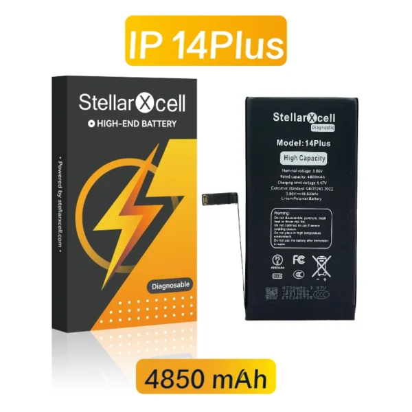 StellarXcell Diagnostic Battery no pop up message for IPhone 14 Plus