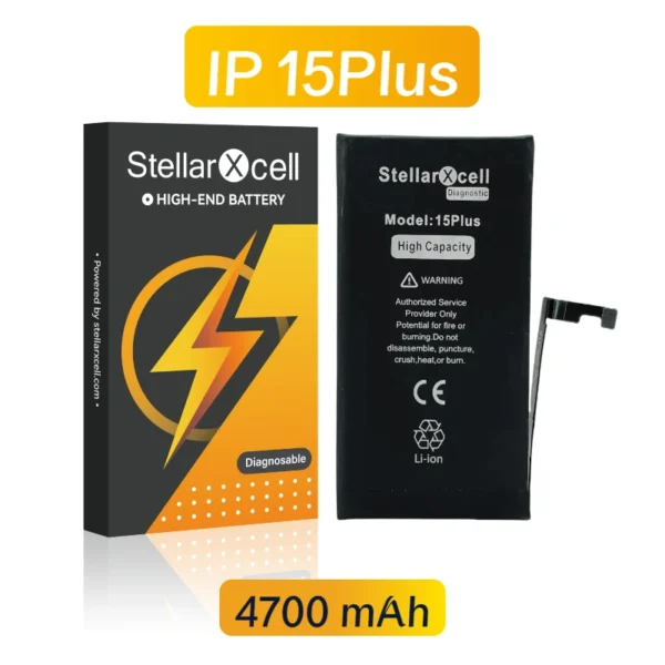 StellarXcell Diagnostic Battery no pop up message for IPhone 15 Plus