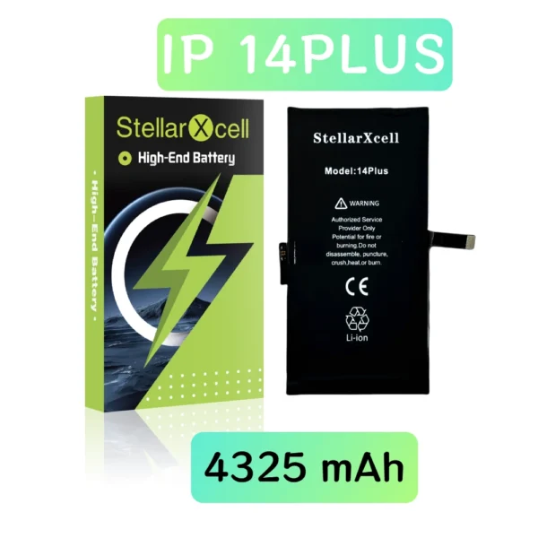 StellarXcell Decode Battery No need spot-weldind for IPhone IP14 Plus