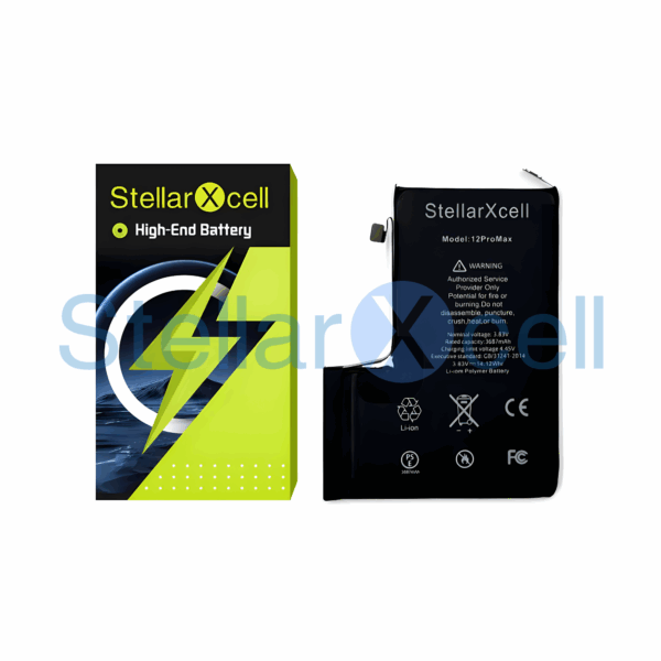 Second image of StellarXcell Decode Battery No need spot-weldind for IPhone IP12Pro max