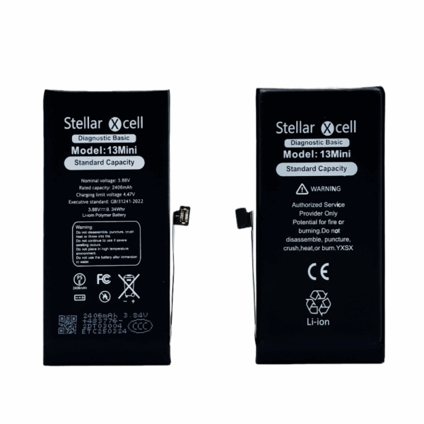 Second image of StellarXcell Diagnostic Basic Battery for IPhone IP 13 mini