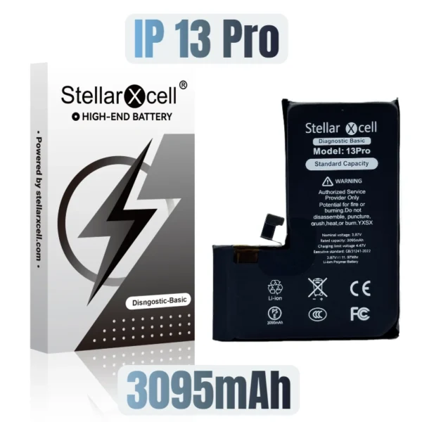 StellarXcell Diagnostic Basic Battery for IPhone 13 Pro