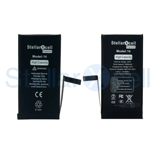 Second image of StellarXcell Diagnostic Battery no pop up message for IPhone 14
