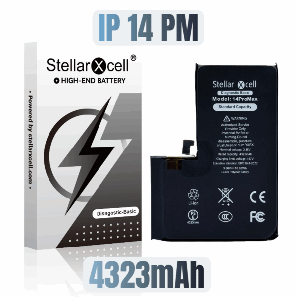 StellarXcell Diagnostic Basic Battery for IPhone 14 Pro max