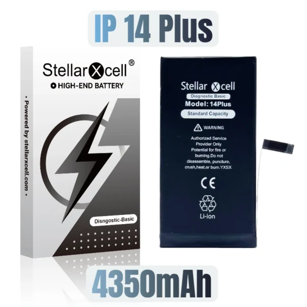 StellarXcell Diagnostic Basic Battery for IPhone 14 Plus