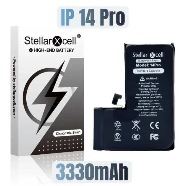 StellarXcell Diagnostic Basic Battery for IPhone 14 Pro