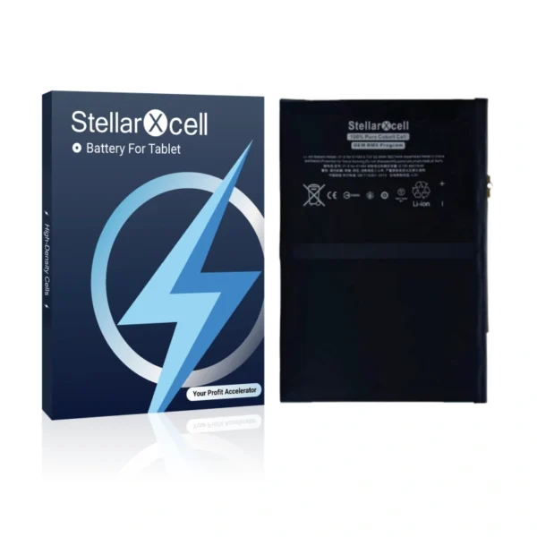 Second image of StellarXcell PAD Battery For iPad Air 1 / iPad 5 (2017) / iPad 6 (2018) / iPad 7 (2019) / iPad 8 (2020) / iPad 9 (2021)