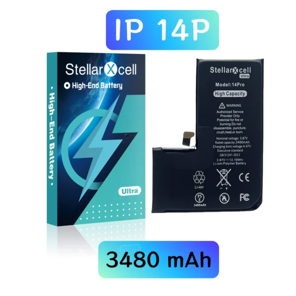 StellarXcell Ultra battery for IPhone 14 Pro