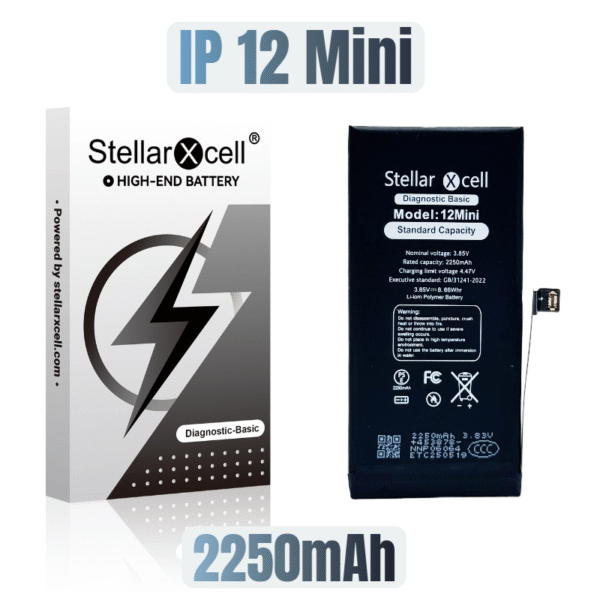 StellarXcell Diagnostic Basic Battery For iPhone12Mini
