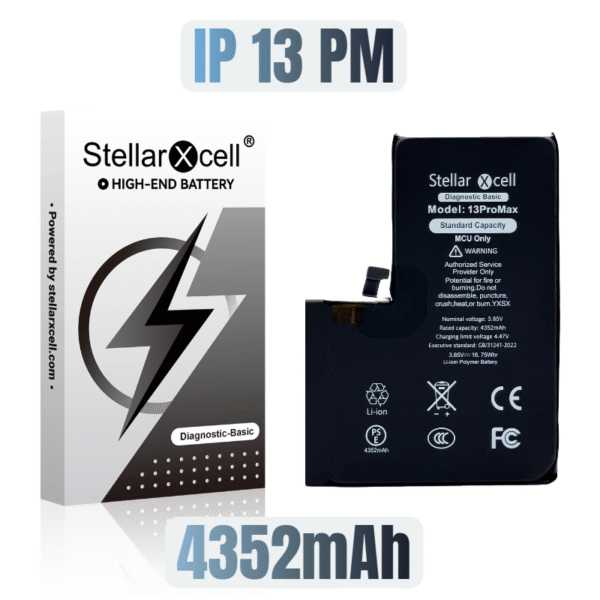 StellarXcell Diagnostic Basic Battery For iPhone13 Promax