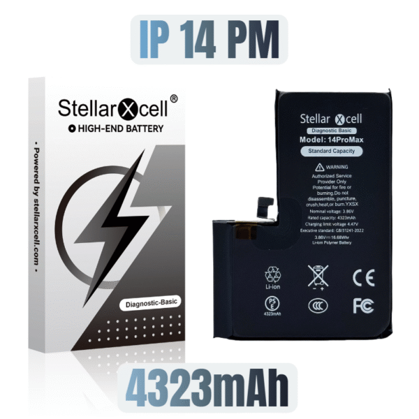 StellarXcell Diagnostic Basic Battery For iPhone14Promax
