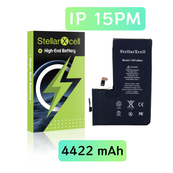 StellarXcell Decode Battery For iPhone15Promax