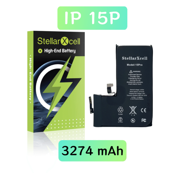 StellarXcell Decode Battery For iPhone15Pro
