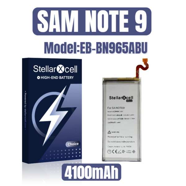 StellarXcell Choice Battery For Samsung Note9 EB-BN965ABU