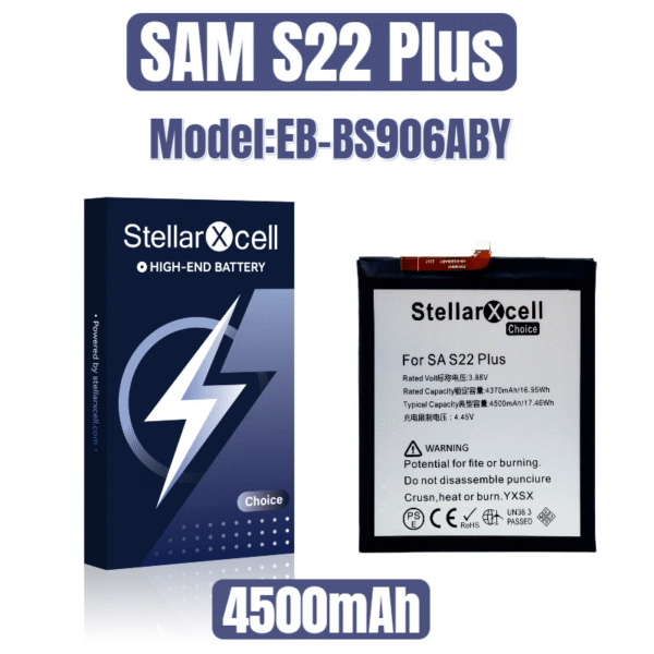 StellarXcell Choice Battery For Samsung S22 Plus EB-BS906ABY