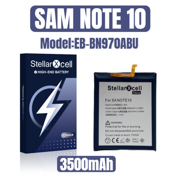 StellarXcell Choice Battery For Samsung Note10 EB-BN970ABU