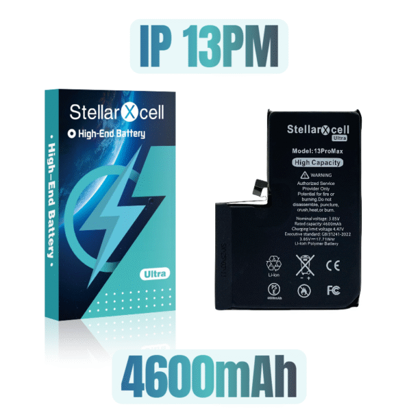 StellarXcell Ultra Battery For iPhone13Promax