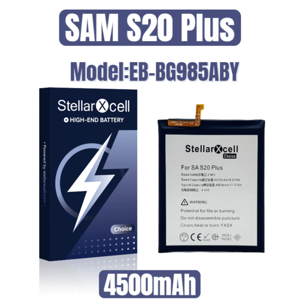 StellarXcell Choice Battery For Samsung S20 Plus EB-BG985ABY