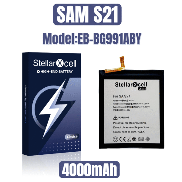 StellarXcell Choice Battery For Samsung S21 EB-BG991ABY