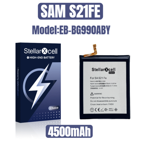 StellarXcell Choice Battery For Samsung S21 Fe EB-BG990ABY