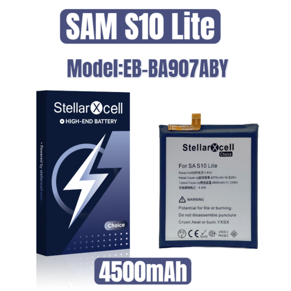 StellarXcell Choice Battery For Samsung S10 Lite EB-BA907ABY