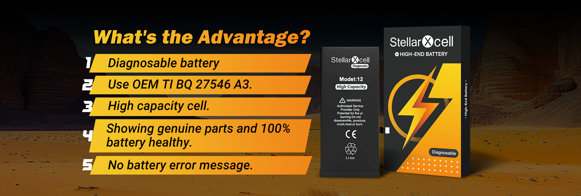 Diagnostic Pro Battery