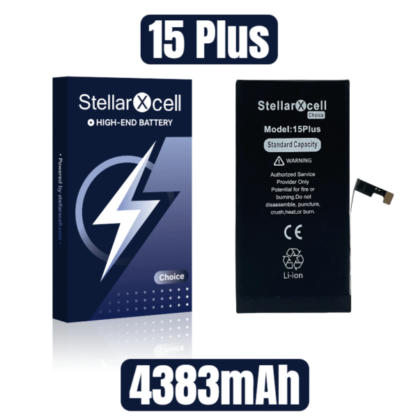 StellarXcell Choice Battery For iPhone15Plus