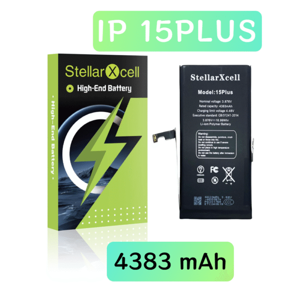 StellarXcell Decode Battery For iPhone15Plus