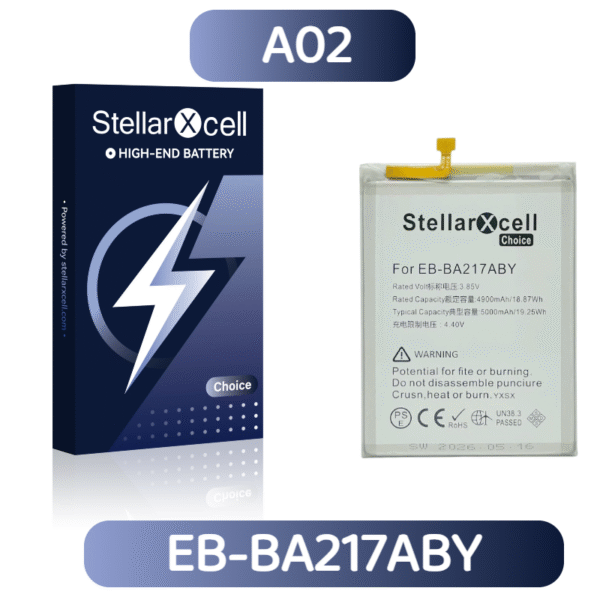 StellarXcell Choice Battery For Samsung A02 EB-BA217ABY