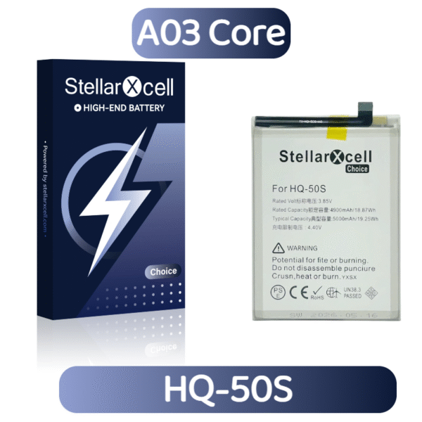 StellarXcell Choice Battery For Samsung A03 Core HQ-50S