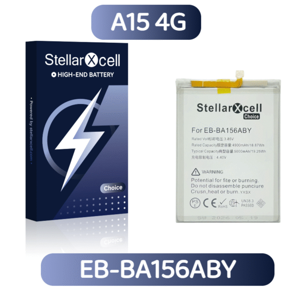 StellarXcell Choice Battery For Samsung A15 4G EB-BA156ABY