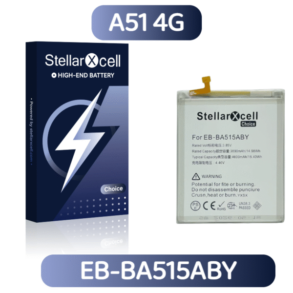 StellarXcell Choice Battery For Samsung A51 4G EB-BA515ABY