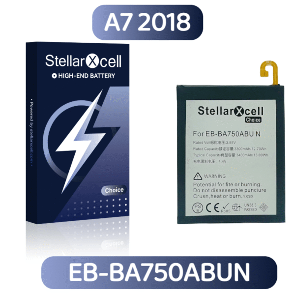 StellarXcell Choice Battery For Samsung A7 2018  EB-BA750ABU