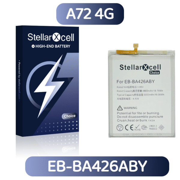 StellarXcell Choice Battery For Samsung A72 4G EB-BA426ABY