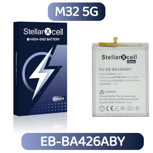 StellarXcell Choice Battery For Samsung M32 5G EB-BA426ABY